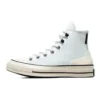 Chuck 70 High en cuir « Blanc Beige »