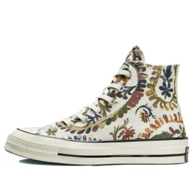 Chuck 70 High « Fall Florals – Egret »