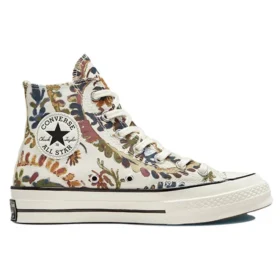 Chuck 70 High « Fall Florals – Egret »
