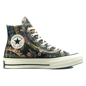 Chuck 70 High « Fall Florals – Noir »