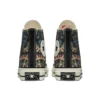 Chuck 70 High « Fall Florals – Noir »