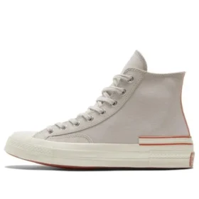 Chuck 70 High « Gris Ivoire Marron »