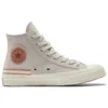Chuck 70 High « Gris Ivoire Marron »