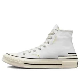 Chuck 70 High « Hacked Heel Edge Glow – Blanc »