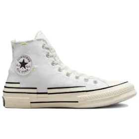 Chuck 70 High « Hacked Heel Edge Glow – Blanc »