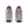 Chuck 70 High « Imprimé floral brodé – Améthyste pâle »