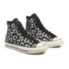 Chuck 70 High « Imprimé léopard – Noir »