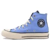 Chuck 70 High Letterman « Lt. Blue Navy Egret »
