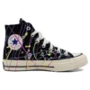 Chuck 70 High « Paint Splatter – Black »