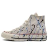 Chuck 70 High « Paint Splatter – Egret »