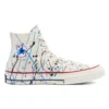 Chuck 70 High « Paint Splatter – Egret »