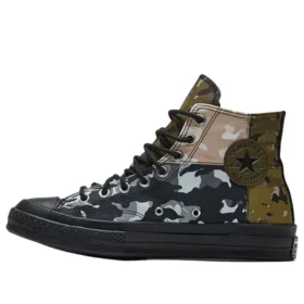 Chuck 70 High « Patchwork Blocked – Camo Black »