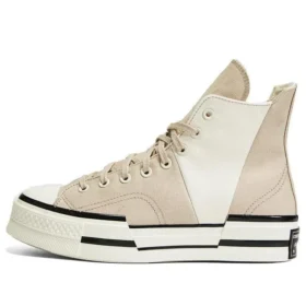 Chuck 70 High Plus « Logo Collage – Beach Stone »