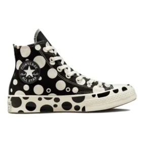 Chuck 70 High « Polka Dots – Black »