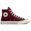 Chuck 70 High « Recycled Canvas – Deep Bordeaux »