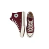 Chuck 70 High « Recycled Canvas – Deep Bordeaux »