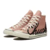 Chuck 70 High « Scripted Signature Print – Rose Gold »