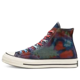 Chuck 70 High « Tie Dye Plaid »