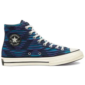 Chuck 70 High « Vibrant Knit – Ocean Depths »