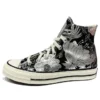 Chuck 70 High « Vintage Floral – Black Silver »