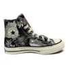 Chuck 70 High « Vintage Floral – Black Silver »