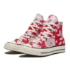 Chuck 70 High « Vintage Floral – University Red »