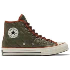 Chuck 70 High « Workwear Quilting – Green Brown »