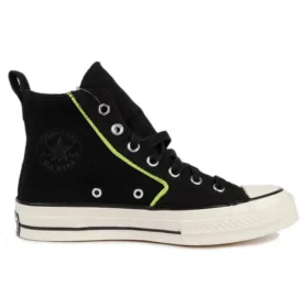 Chuck 70 High « Workwear Twill – Black Lemon »