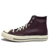 Chuck 70 Leather High « Colorblock – Black Currant »