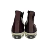 Chuck 70 Leather High « Colorblock – Black Currant »