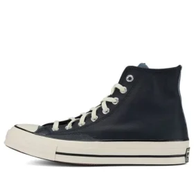 Chuck 70 Leather High « Colorblock – Obsidian Blue »