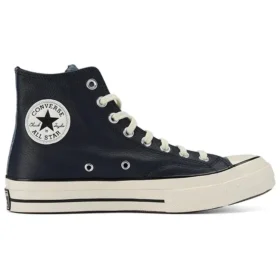 Chuck 70 Leather High « Colorblock – Obsidian Blue »