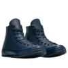 Chuck 70 Leather High Top « Obsidian »