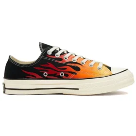 Chuck 70 Low « Archival Flame Print »