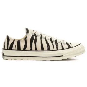 Chuck 70 Low « Archival Zebra Print »
