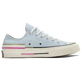 Chuck 70 Low « Colorblock – Chambray Blue »