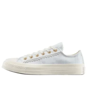 Chuck 70 Low Lace Trim « Egret Barely Grey »