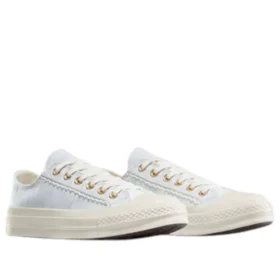 Chuck 70 Low Lace Trim « Egret Barely Grey »