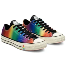 Chuck 70 Low « Pride Shimmering Rainbow »