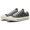 Chuck 70 Low « Scripted Signature Print – Black Egret »