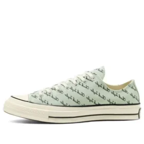 Chuck 70 Low « Scripted Signature Print – Green Oxide »