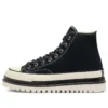 Chuck 70 Ltd Lugged Platform « Black White »