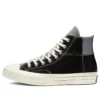 Chuck 70 Mixed Material Hi « Black Egret »