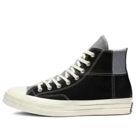 Chuck 70 Mixed Material Hi « Black Egret »