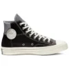 Chuck 70 Mixed Material Hi « Black Egret »