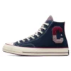 Chuck 70 Plus Fleece C « Navy Purple »