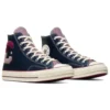 Chuck 70 Plus Fleece C « Navy Purple »