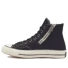 Chuck 70 Side Zip High « Black Egret »
