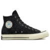 Chuck 70 Suede High « Couleur saisonnière – Noir »
