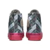 Chuck 70s Hi Plaid Semelle intermédiaire translucide « Red »